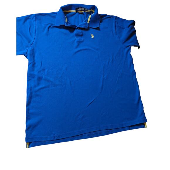 U.S. Polo Assn. Blue Polo Shirt Mens XLT Classic Fit Short Sleeve Luxury Feel - Picture 14 of 16